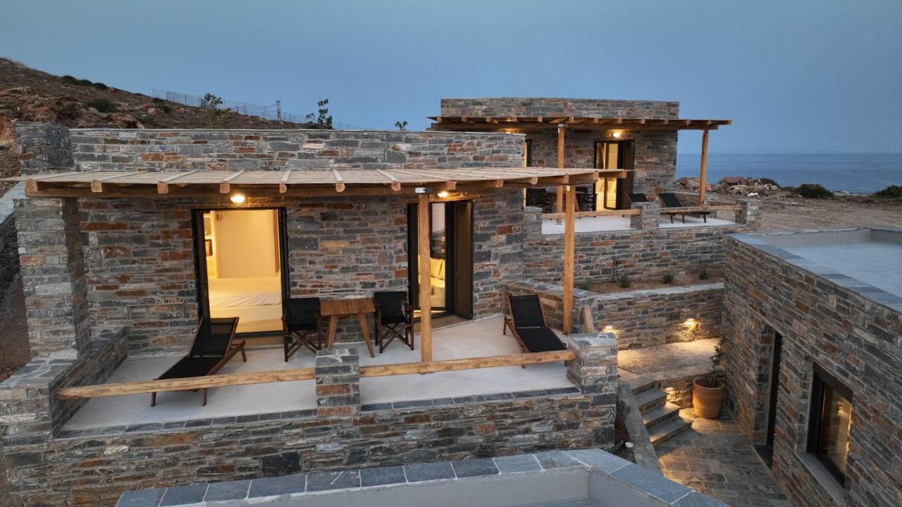 Myrtos Villa Karystos  Luaran gambar