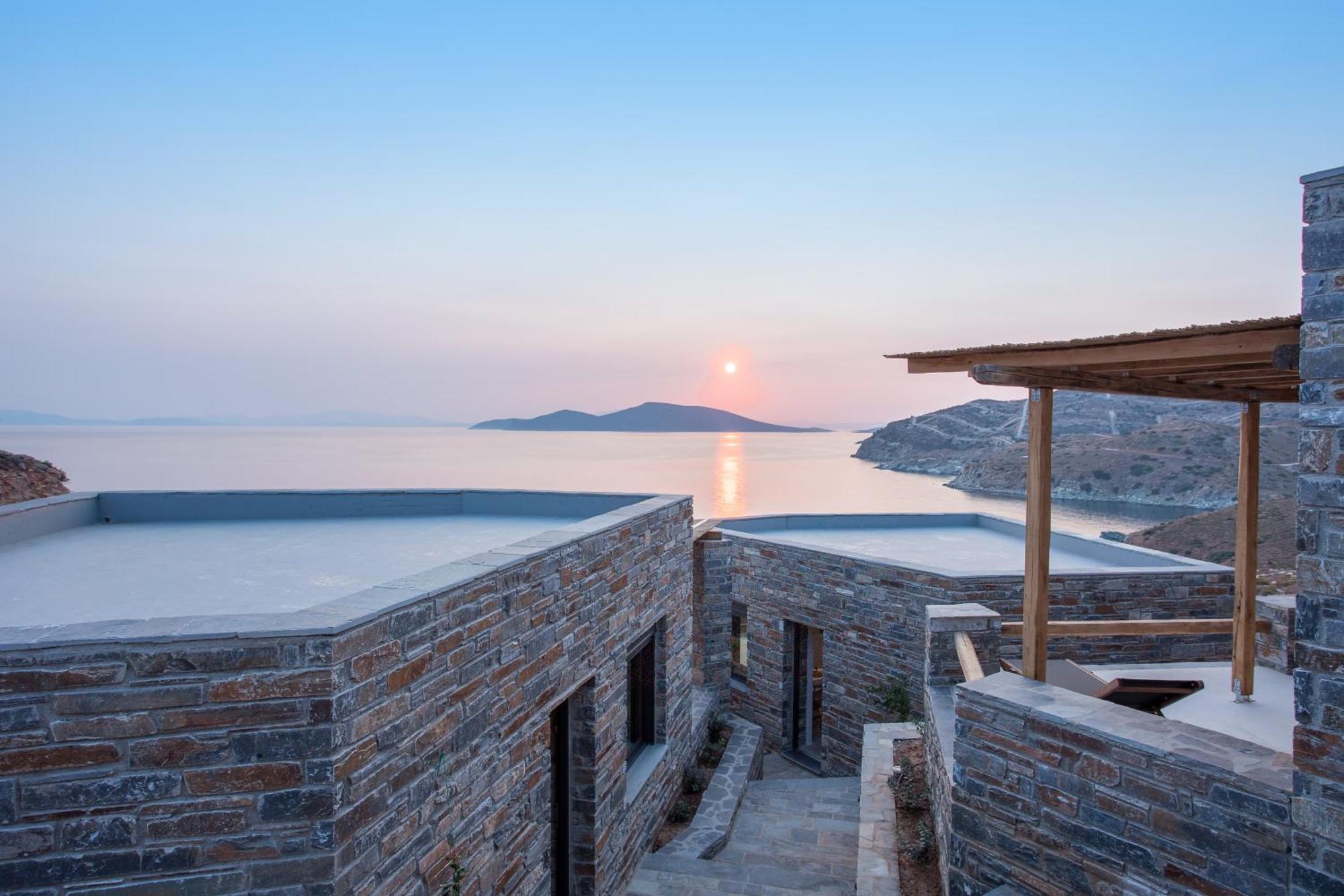 Myrtos Villa Karystos  Luaran gambar